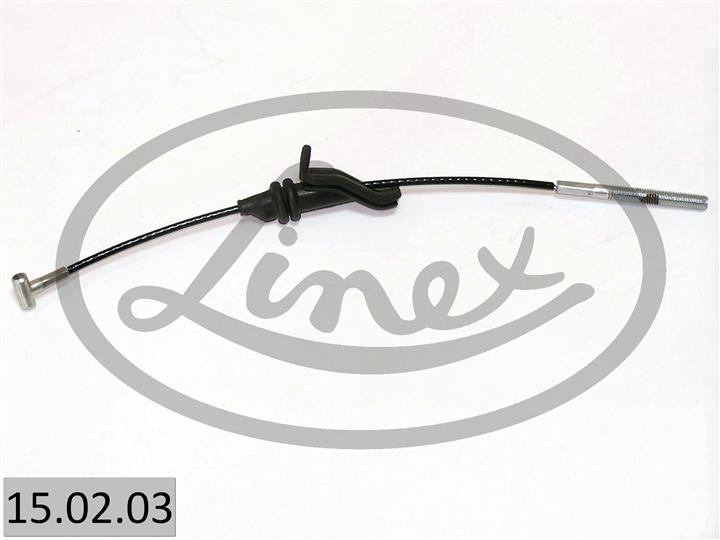 Linex 15.02.03 Cable Pull, parking brake 150203: Buy near me in Poland at 2407.PL - Good price!