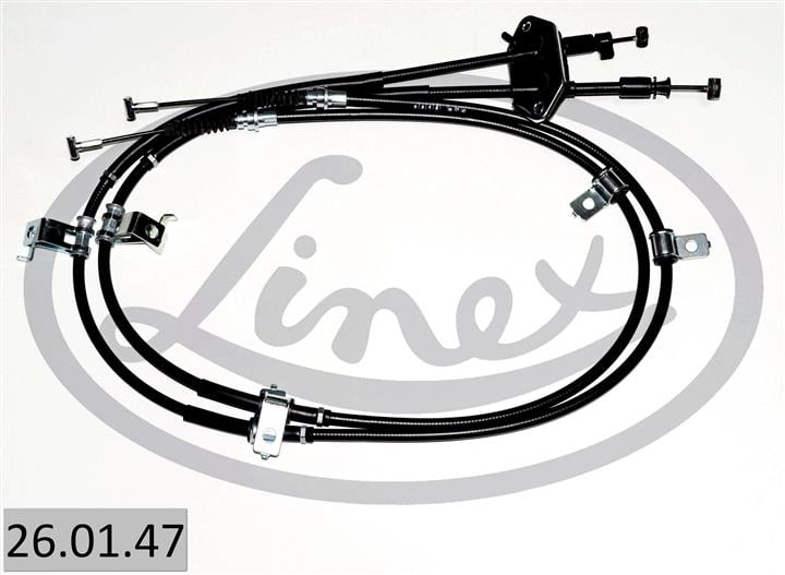 Linex 26.01.47 Cable Pull, parking brake 260147: Buy near me in Poland at 2407.PL - Good price!