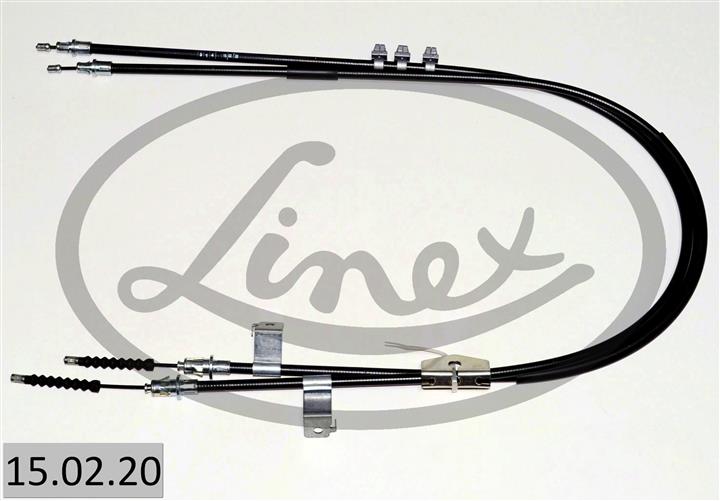 Linex 15.02.20 Cable Pull, parking brake 150220: Buy near me in Poland at 2407.PL - Good price!
