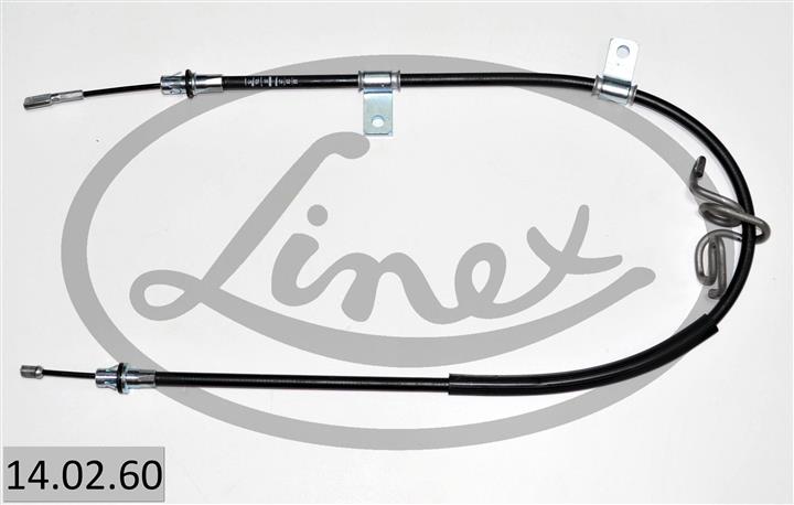 Linex 14.02.60 Cable Pull, parking brake 140260: Buy near me at 2407.PL in Poland at an Affordable price!