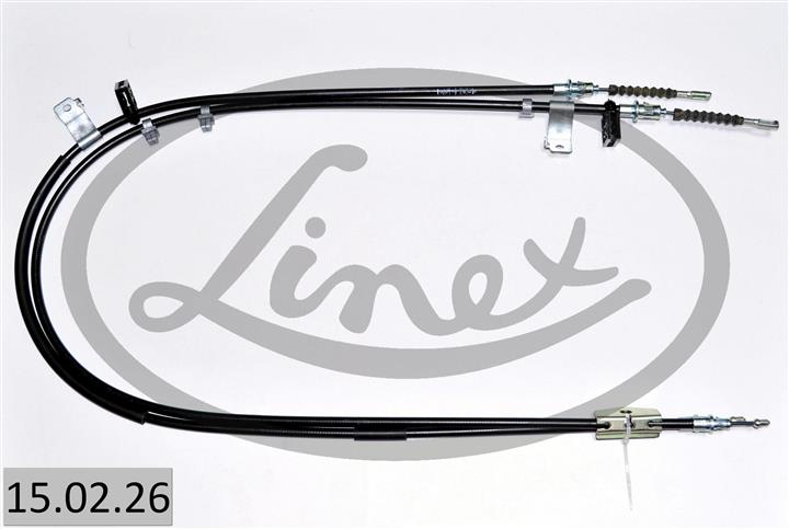 Linex 15.02.26 Cable Pull, parking brake 150226: Buy near me in Poland at 2407.PL - Good price!