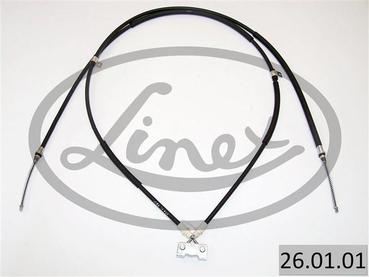 Linex 26.01.01 Cable Pull, parking brake 260101: Buy near me in Poland at 2407.PL - Good price!