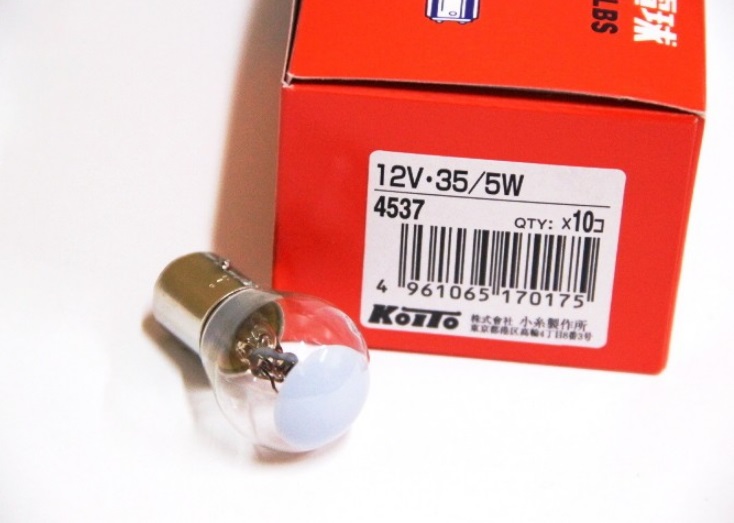 Koito 4537 Glow bulb P35/5W 12V 35/5W 4537: Buy near me at 2407.PL in Poland at an Affordable price!