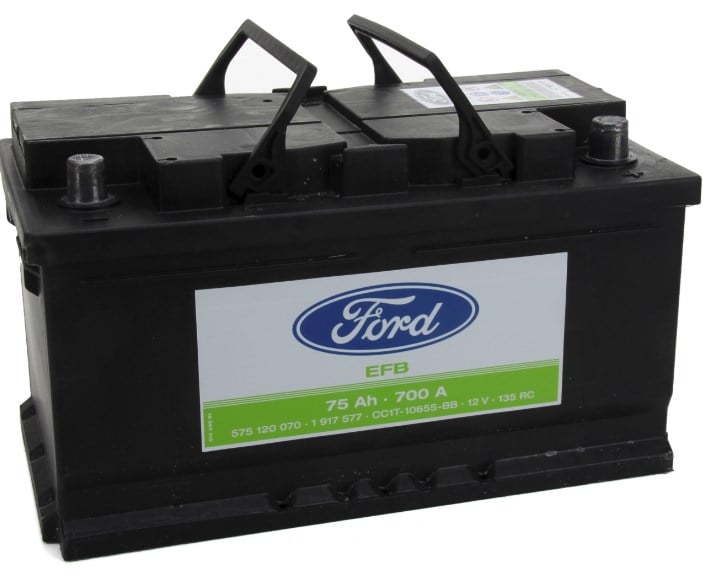 Ford 1 917 577 Battery Ford EFB 12V 75Ah 700A(EN) R+ 1917577: Buy near me in Poland at 2407.PL - Good price!