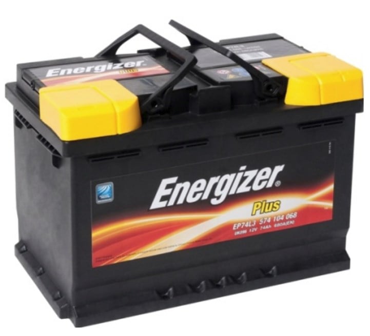 Energizer 574 104 068 Battery Rechargeable Energizer Plus 12V 74Ah 680A (EN) R + 574104068: Buy near me in Poland at 2407.PL - Good price!