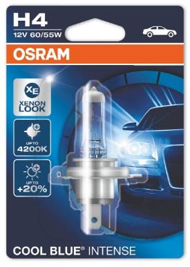 Osram 64193CBI-01B Halogen lamp Osram Cool Blue Intense 12V H4 60/55W 64193CBI01B: Buy near me at 2407.PL in Poland at an Affordable price!