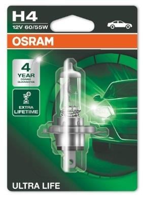 Osram 64193ULT-01B Halogen lamp Osram Ultra Life 12V H4 60/55W 64193ULT01B: Buy near me in Poland at 2407.PL - Good price!
