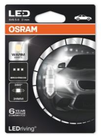 Osram 6498WW-01B Лампа светодиодная Osram LEDriving WarmWhite Festoon 36 12V SV8,5 6498WW01B: Отличная цена - Купить в Польше на 2407.PL!