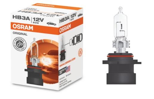 Osram 9005XS Halogen lamp Osram Original 12V HB3 60W 9005XS: Buy near me in Poland at 2407.PL - Good price!