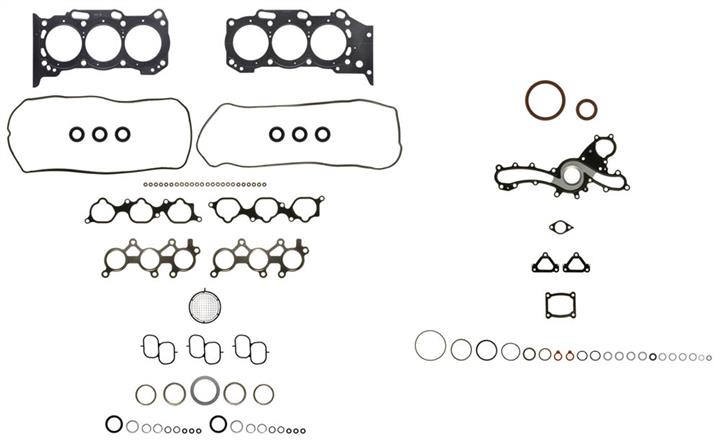 Ajusa 50434800 Full Gasket Set, engine 50434800: Buy near me at 2407.PL in Poland at an Affordable price!