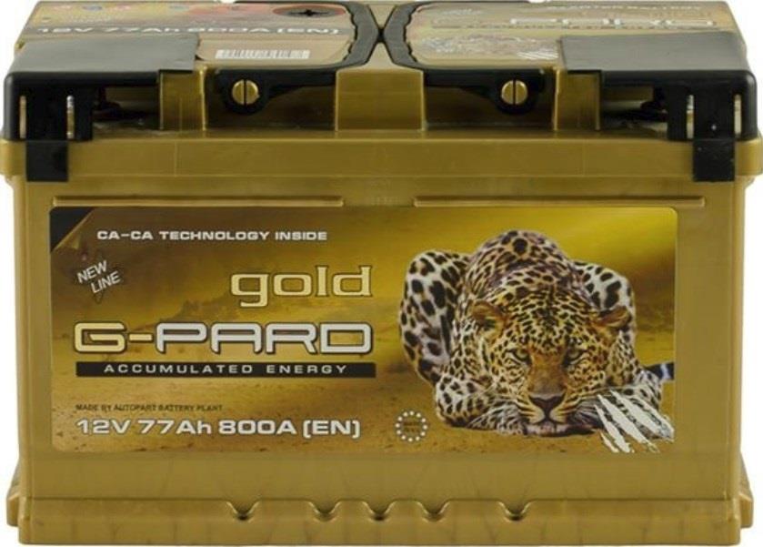 G-Pard TRC077-G00 Акумулятор G-Pard Gold 12В 77Ач 800А(EN) R+ TRC077G00: Приваблива ціна - Купити у Польщі на 2407.PL!