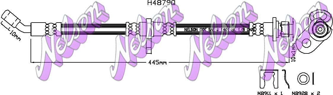 Brovex-Nelson H4879Q Bremsschlauch H4879Q: Kaufen Sie zu einem guten Preis in Polen bei 2407.PL!