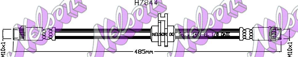 Brovex-Nelson H7844 Przewód hamulcowy elastyczny H7844: Dobra cena w Polsce na 2407.PL - Kup Teraz!