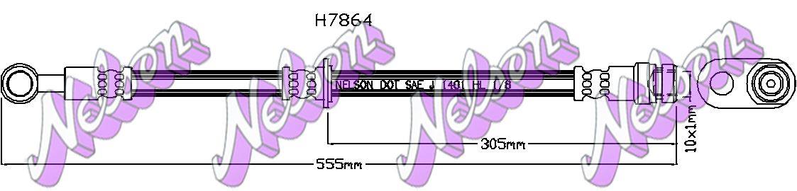 Brovex-Nelson H7864 Brake Hose H7864: Buy near me in Poland at 2407.PL - Good price!
