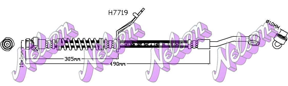 Brovex-Nelson H7719 Bremsschlauch H7719: Kaufen Sie zu einem guten Preis in Polen bei 2407.PL!