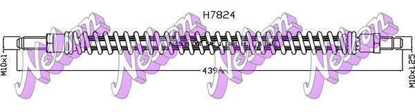 Brovex-Nelson H7824 Тормозной шланг H7824: Отличная цена - Купить в Польше на 2407.PL!