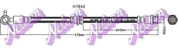 Brovex-Nelson H7842 Гальмівний шланг H7842: Купити у Польщі - Добра ціна на 2407.PL!