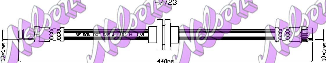 Brovex-Nelson H7723 Гальмівний шланг H7723: Купити у Польщі - Добра ціна на 2407.PL!