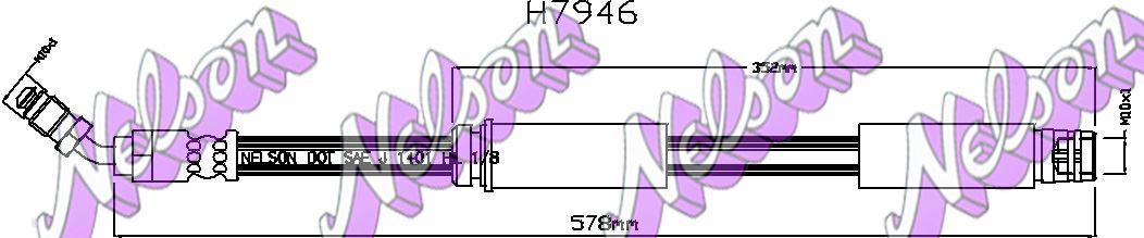 Brovex-Nelson H7946 Brake Hose H7946: Buy near me in Poland at 2407.PL - Good price!