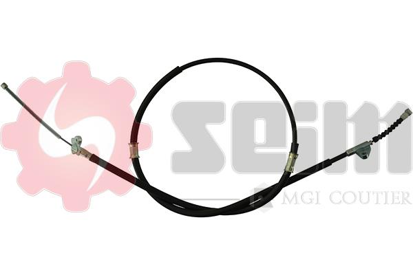 Seim 733333 Parking brake cable left 733333: Buy near me in Poland at 2407.PL - Good price!