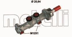 Metelli 05-0863 Brake Master Cylinder 050863: Buy near me at 2407.PL in Poland at an Affordable price!
