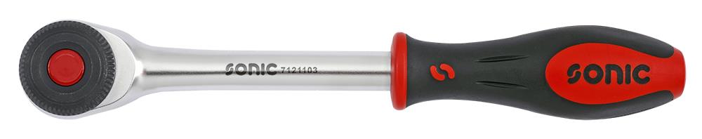 Sonic 7121103 Вороток трещотка 1_2, зубы: 52, дл. 277 мм, поворотная ручка 360° 7121103: Отличная цена - Купить в Польше на 2407.PL!