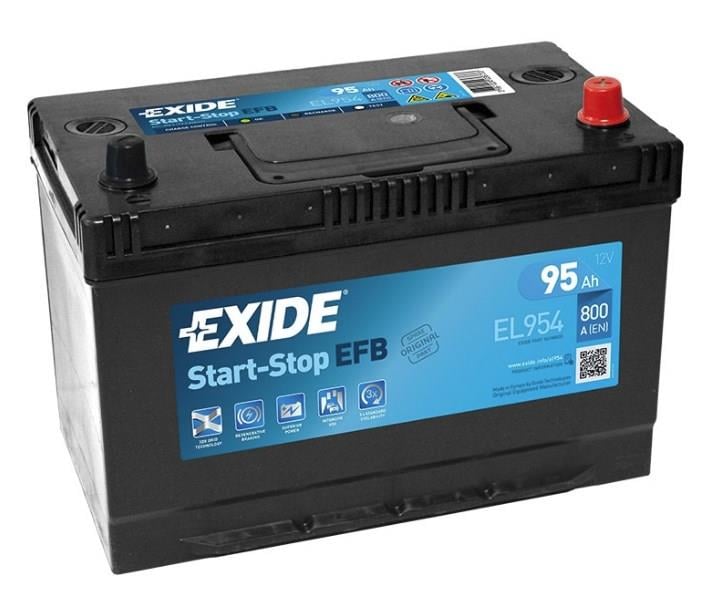 Exide EL954 Акумулятор Exide EFB Start-Stop 12В 95Аг 800А(EN) R+ EL954: Приваблива ціна - Купити у Польщі на 2407.PL!
