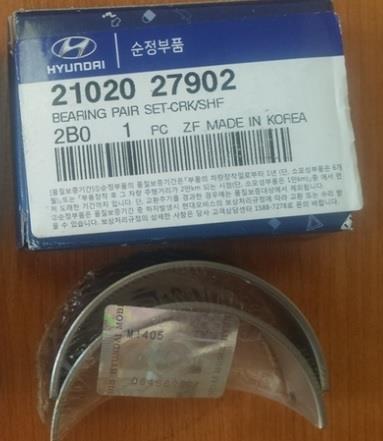 Hyundai/Kia 21020 27902 Main bearing, couple 2102027902: Buy near me in Poland at 2407.PL - Good price!