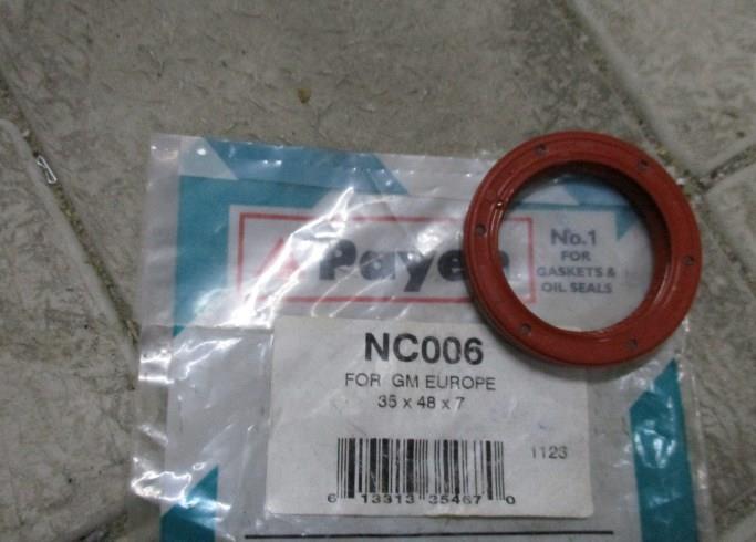 Payen NC006 Crankshaft oil seal NC006: Buy near me in Poland at 2407.PL - Good price!
