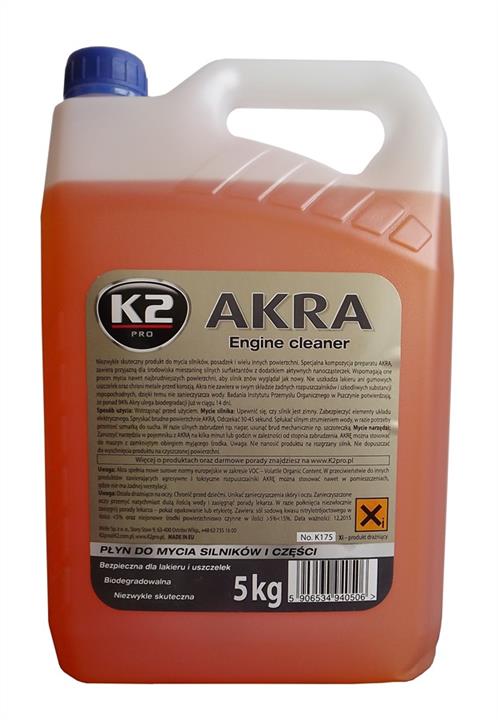 K2 K175 Засіб для чищення двигуна, 5 л K175: Приваблива ціна - Купити у Польщі на 2407.PL!