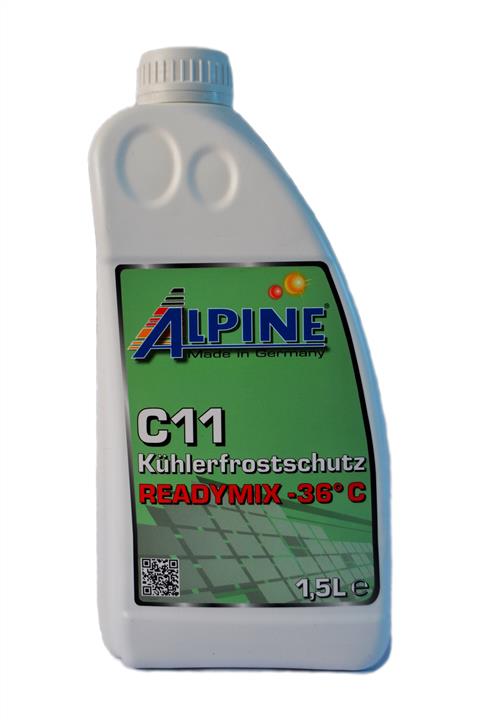 AlpineOil RM0101141-G Антифриз C11 Kühlerfrostschutz ready-mix -36°C, 1,5 л RM0101141G: Отличная цена - Купить в Польше на 2407.PL!