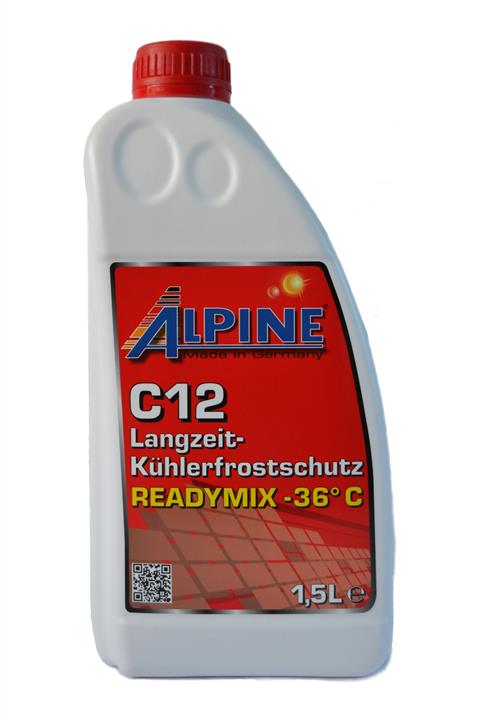 AlpineOil RM0101181 Antifreeze C12 Langzeitkühlerfrostschutz ready-mix -36°C red, 1.5 l RM0101181: Buy near me in Poland at 2407.PL - Good price!