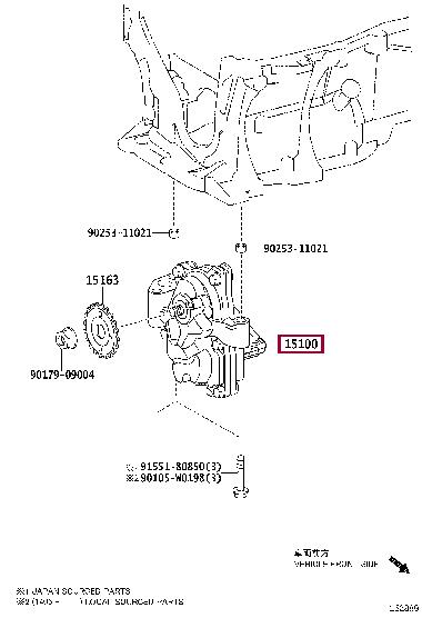 Toyota 15100-37020 OELPUMPE 1510037020: Bestellen Sie in Polen zu einem guten Preis bei 2407.PL!