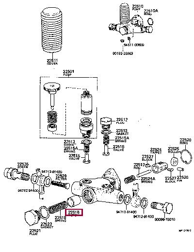 Toyota 22518-77020 Tłok 2251877020: Dobra cena w Polsce na 2407.PL - Kup Teraz!