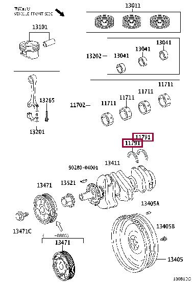 Toyota 11791-0Q010 Autoteil 117910Q010: Kaufen Sie zu einem guten Preis in Polen bei 2407.PL!