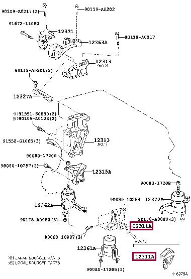 Buy Toyota 123110V130 – good price at 2407.PL!