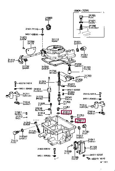 Toyota 21611-22010 Uszczelka profilowana 2161122010: Dobra cena w Polsce na 2407.PL - Kup Teraz!