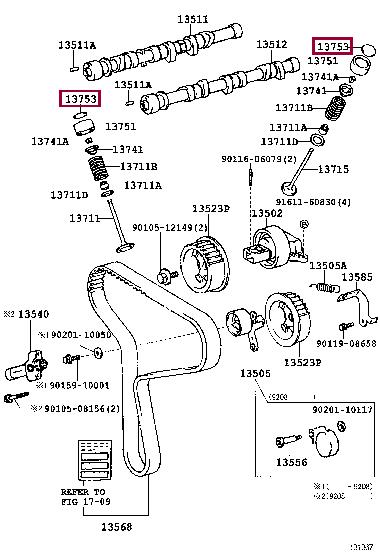 Toyota 13753-65600 Shim-valve 1375365600: Buy near me in Poland at 2407.PL - Good price!