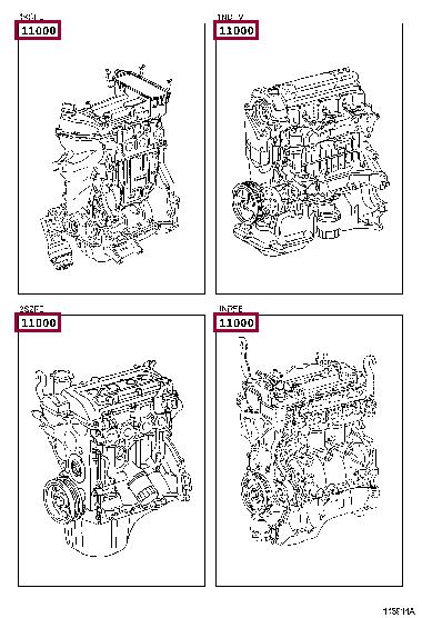 190000J060 Toyota Einbauzylinder