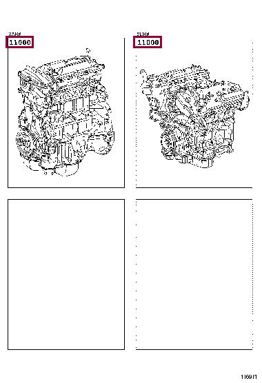 Toyota 19000-0P300 Silnik zmontowany 190000P300: Dobra cena w Polsce na 2407.PL - Kup Teraz!