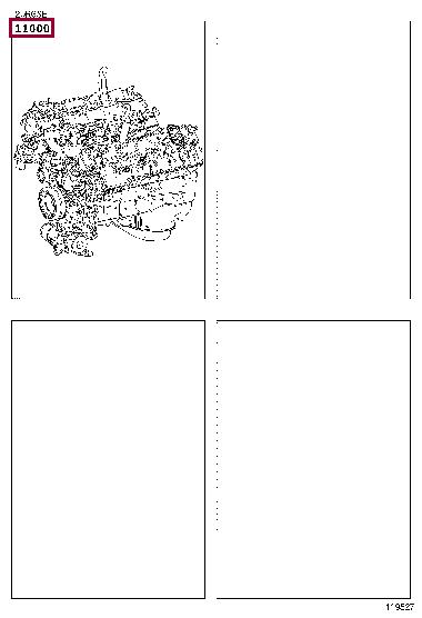 Toyota 19000-38690 Silnik zmontowany 1900038690: Dobra cena w Polsce na 2407.PL - Kup Teraz!