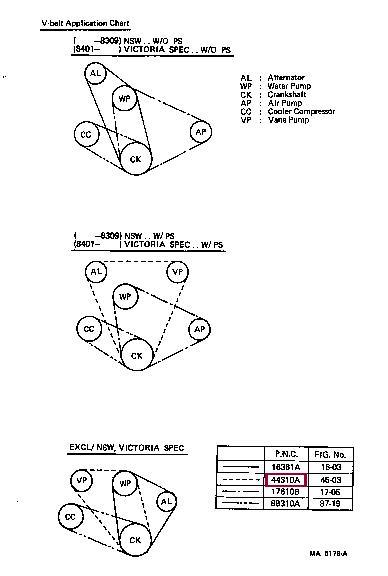 Toyota 90916-02089 Pasek klinowy wielorowkowy 9091602089: Dobra cena w Polsce na 2407.PL - Kup Teraz!