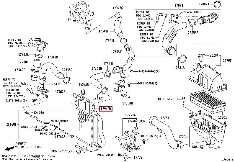 Toyota 17900-0N030 Интеркулер 179000N030: Отличная цена - Купить в Польше на 2407.PL!