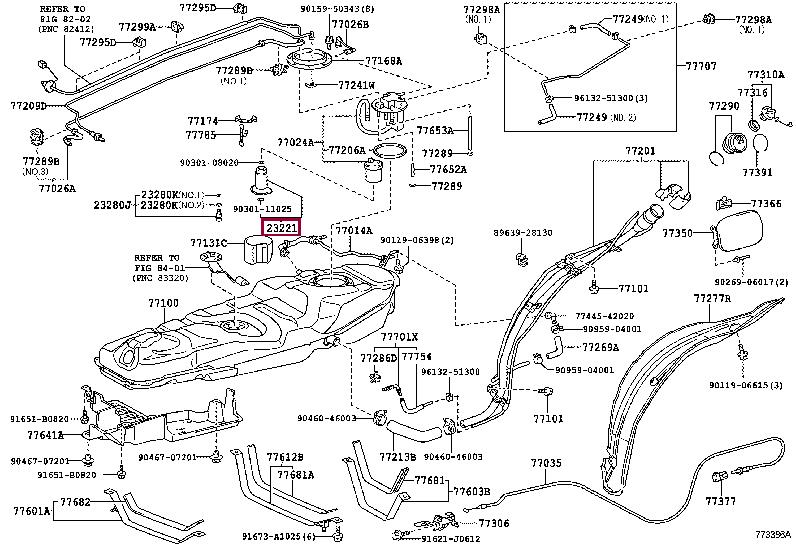 Toyota 23220-31411 Fuel pump 2322031411: Buy near me in Poland at 2407.PL - Good price!