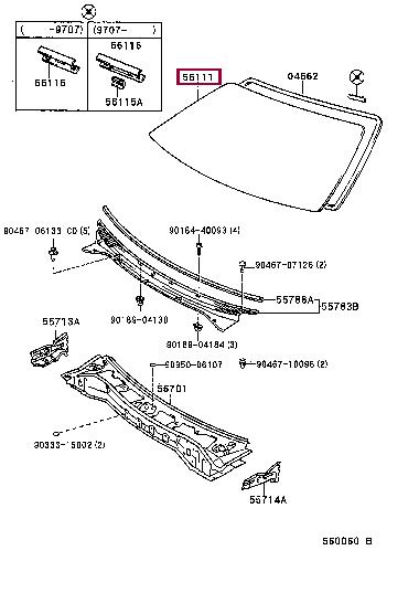 Toyota 561110W250 Auto part 561110W250: Buy near me in Poland at 2407.PL - Good price!