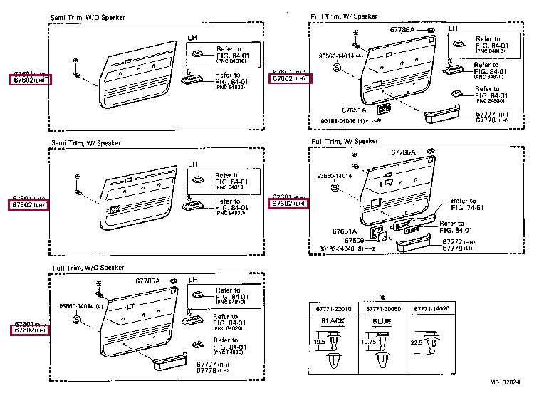 Toyota 67620-90A09-06 Panel 6762090A0906: Dobra cena w Polsce na 2407.PL - Kup Teraz!