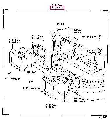 Toyota 81150-22501 Scheinwerfer 8115022501: Kaufen Sie zu einem guten Preis in Polen bei 2407.PL!