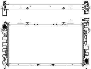 Sakura 3131-1010 Kühler motorkühlung 31311010: Kaufen Sie zu einem guten Preis in Polen bei 2407.PL!