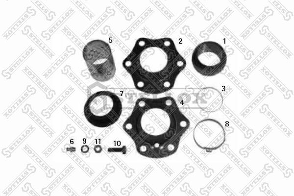 Stellox 85-07003-SX Repair Kit, brake camshaft 8507003SX: Buy near me in Poland at 2407.PL - Good price!