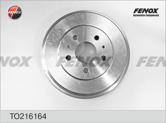 Fenox TO216164 Тормозной барабан задний TO216164: Отличная цена - Купить в Польше на 2407.PL!